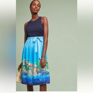 Anthropologie Hutch Positano Midi Dress- 8